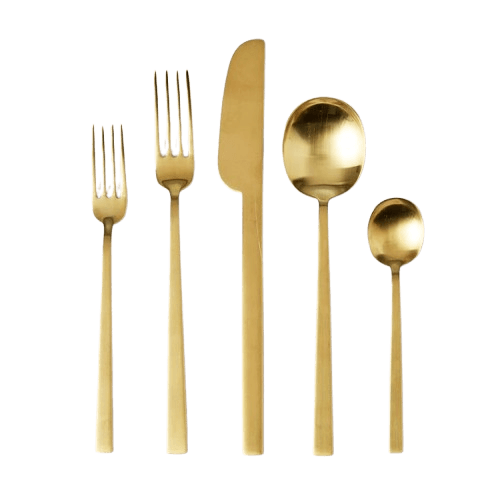 BRASS CUTLURY (POLISH) SET OF 5